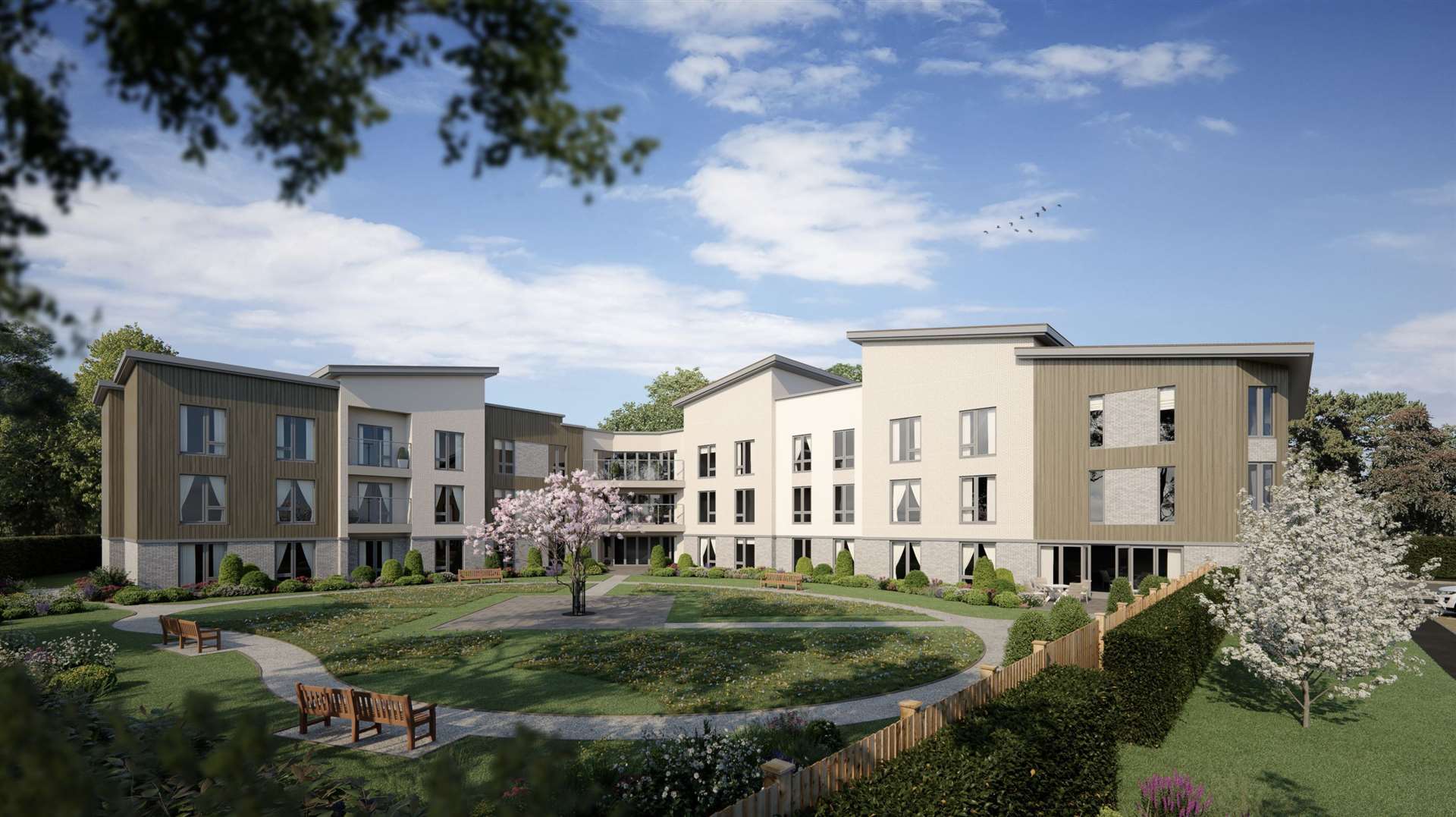 An artist’s impression of how a 75-bed care home in Whitstable could look if approved by Canterbury City Council Pic: DHA Planning