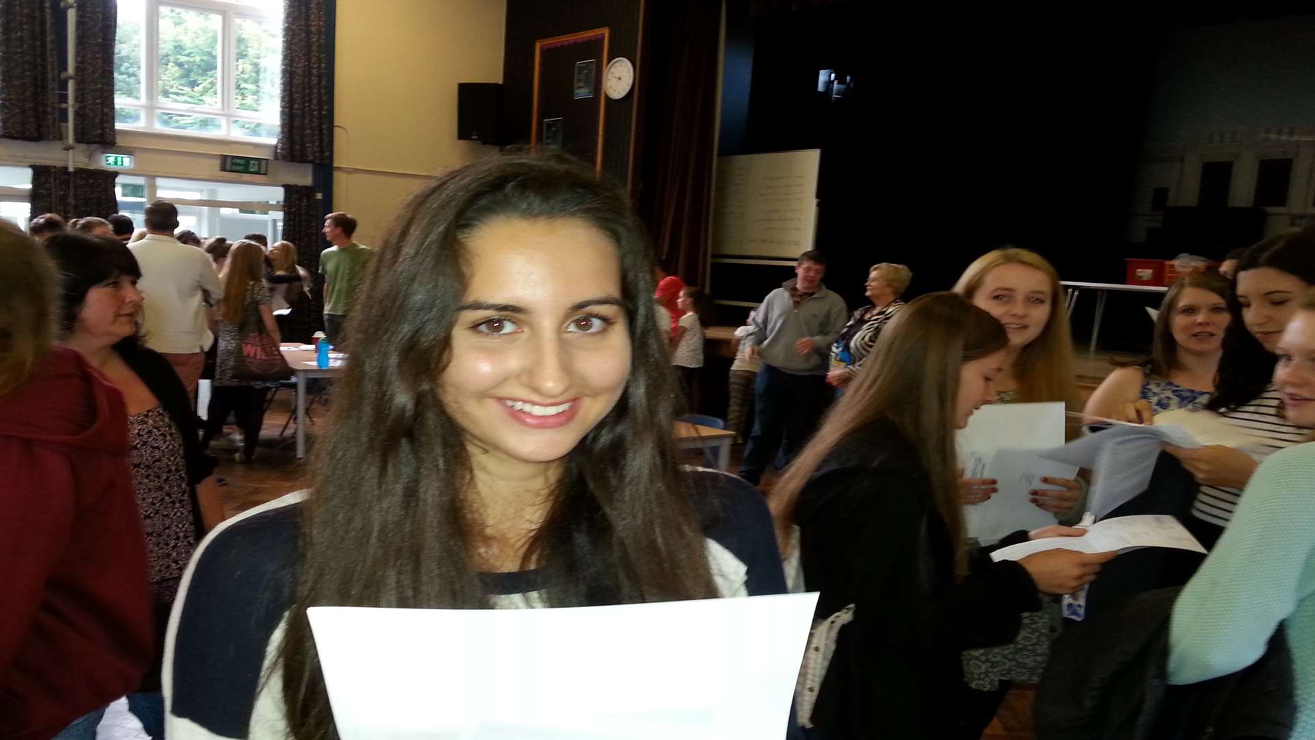 Sara Wain, GCSE success at Folkestone School for Girls.