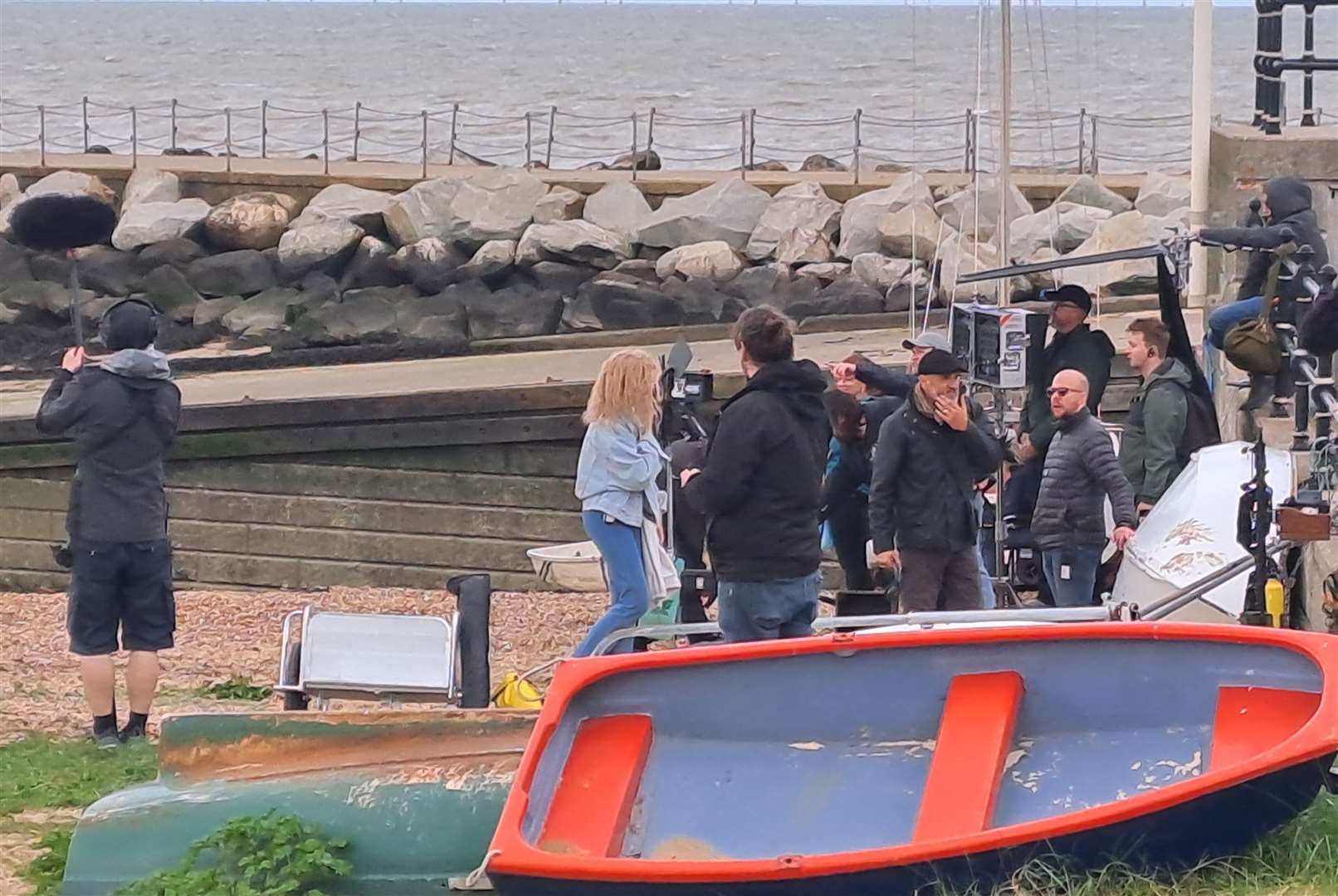 The cast, including Sophie Turner, will be filming in Herne Bay for three days