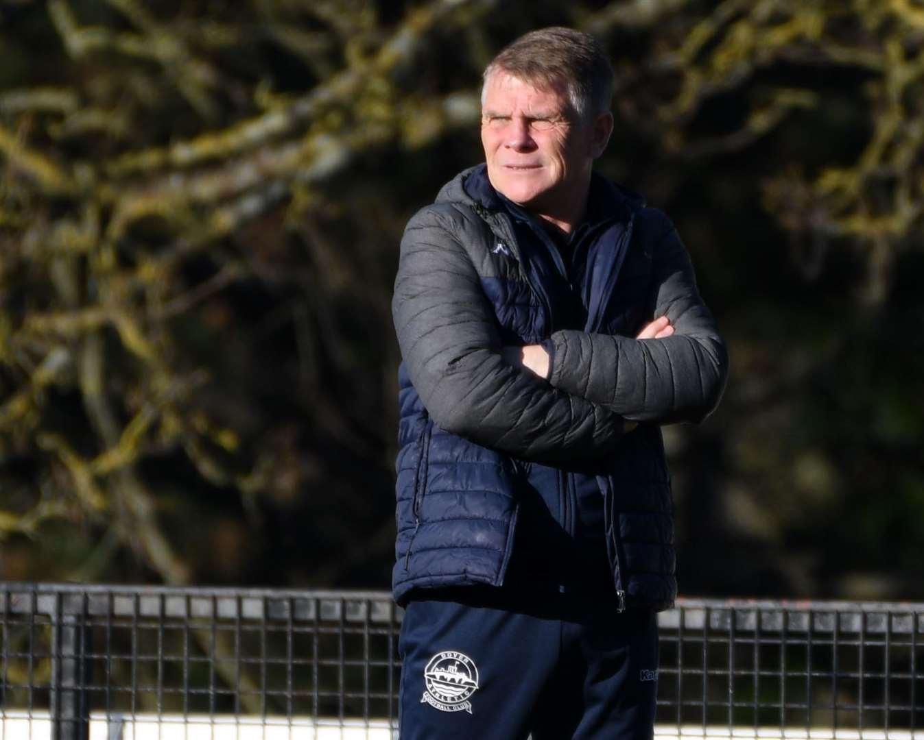 Dover manager Andy Hessenthaler. Picture: Barry Goodwin