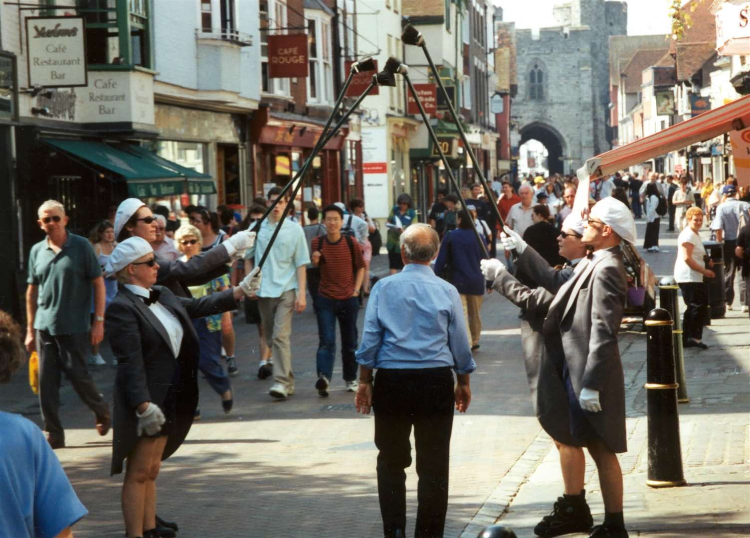 Street Theatre Day in Canterbury in 1998