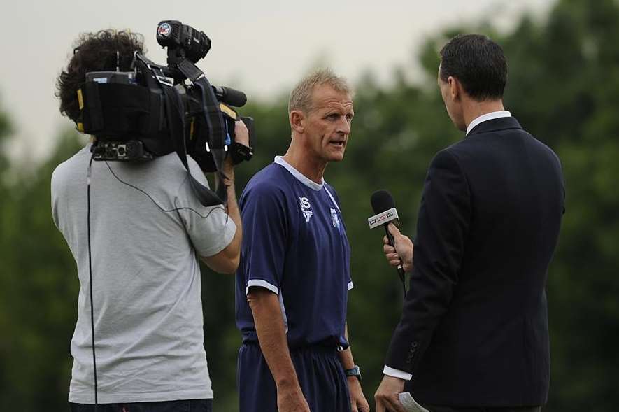 Gillingham assistant manager John Schofield Picture: Barry Goodwin