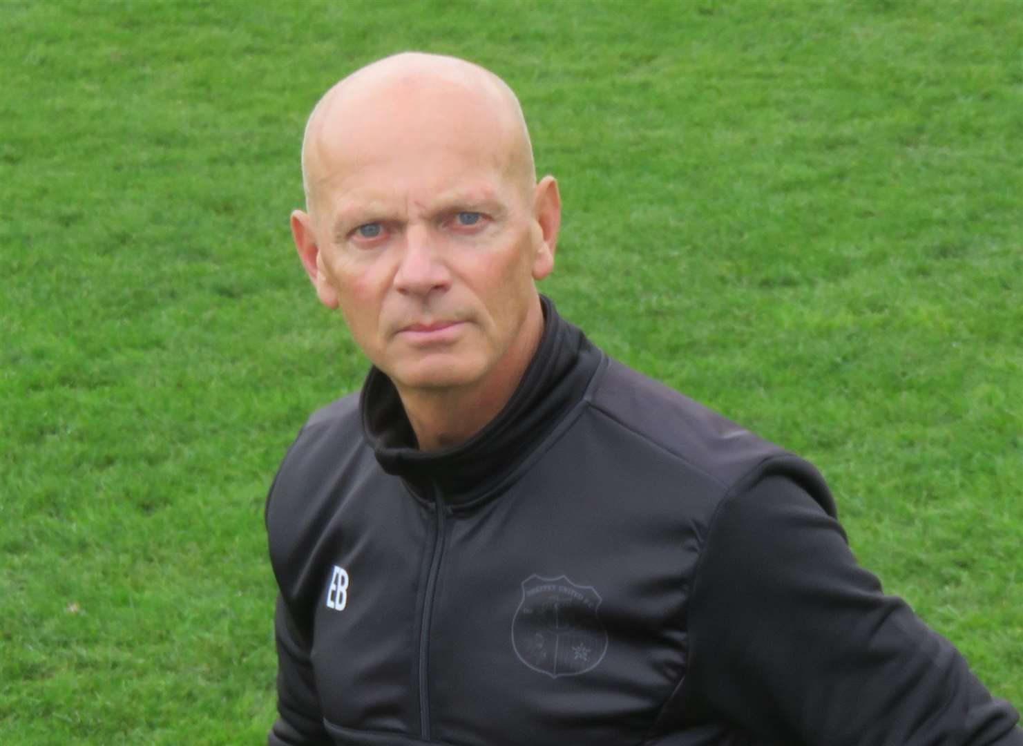 Sheppey United manager Ernie Batten is closing in on the title Picture: Paul Owen Richards
