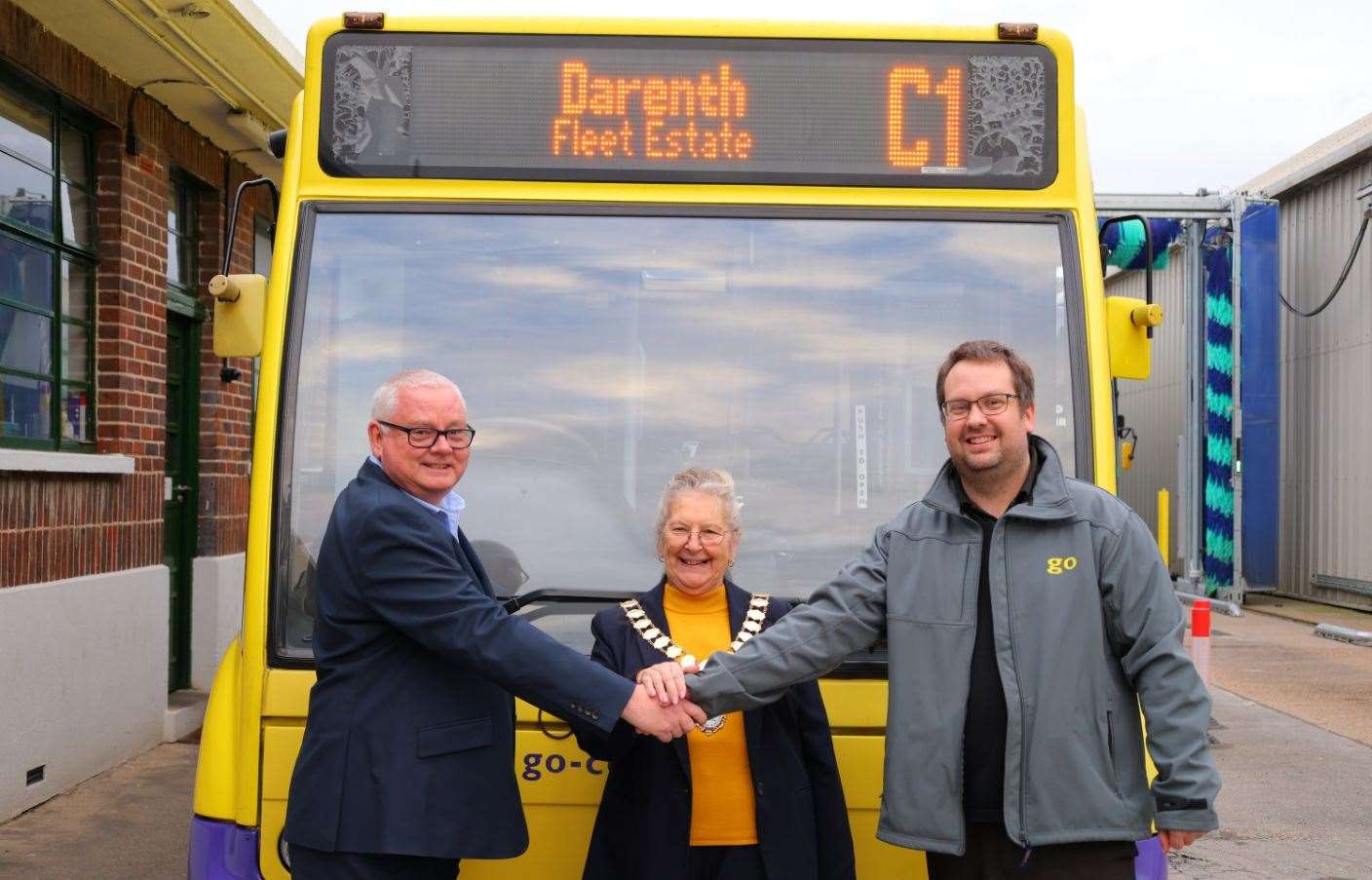 The Connect 1 bus service is being extended. Photo credit: Dartford Borough Council