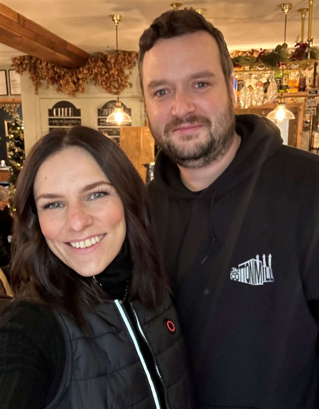 Sasha and Dave Miller opened The Cotton Mill in Station Road, Swanley, in 2018