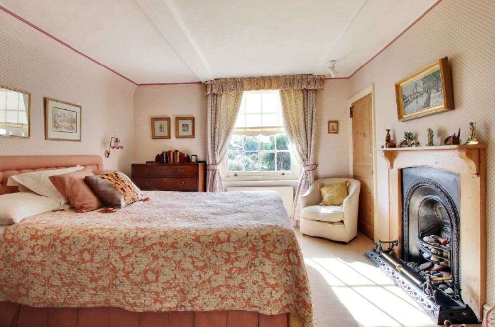 Each bedroom is decorated to a high standard and has plenty of character. Picture: Savills