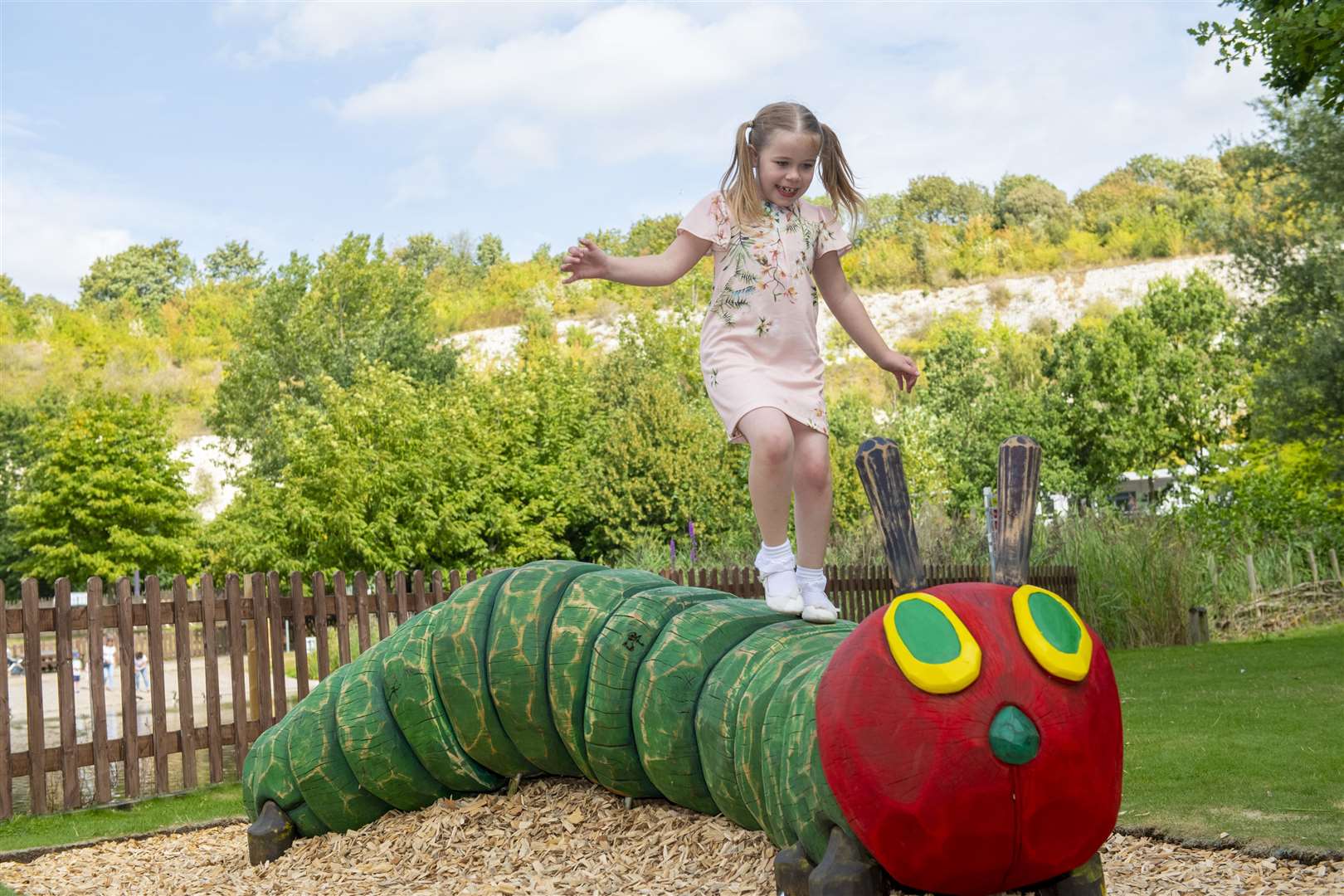 The Hungry Caterpillar at Bluewater's Nature Trail