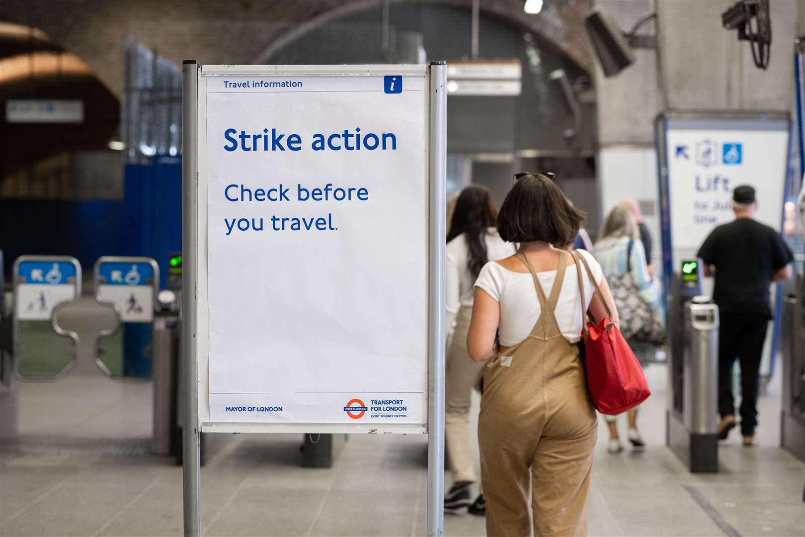 While national rail strikes were called off, action on the London Underground is continuing