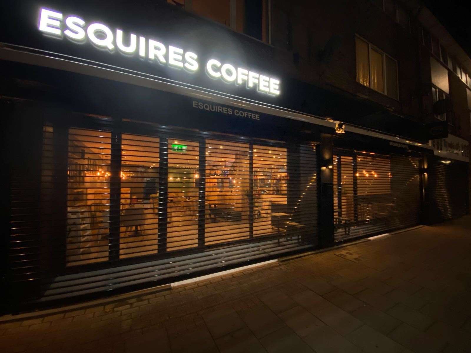 Esquires Coffee will be forced to close its Crayford branch just three months after opening.