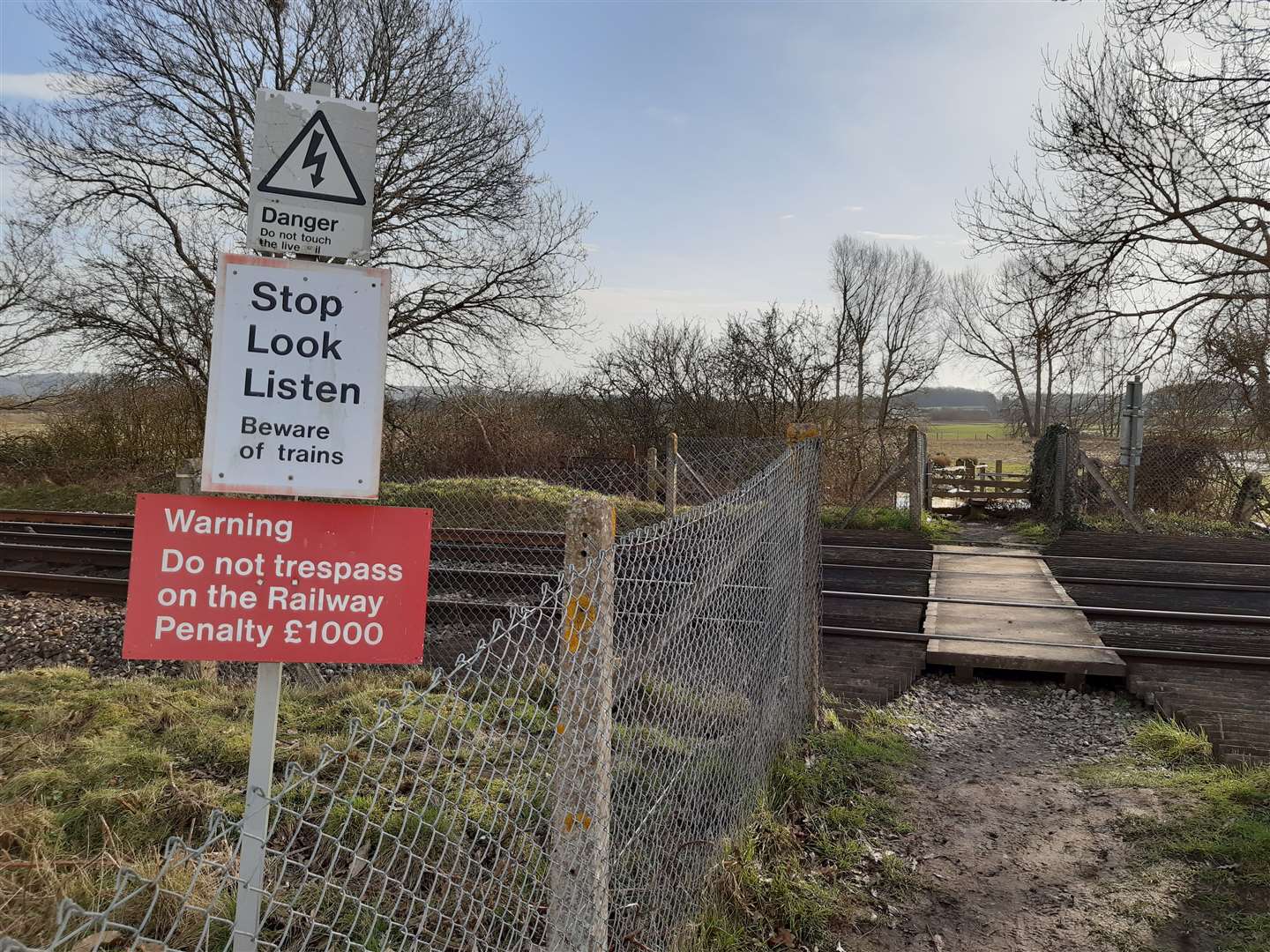 A new pedestrian and cycle bridge over the railway line will also be included
