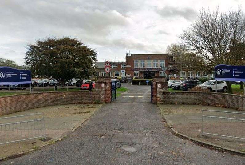 King Ethelbert School in Birchington has been impacted by the concrete crisis. Picture: Google