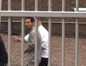 Callum Wheeler arriving at court at a previous hearing. Picture: BBC