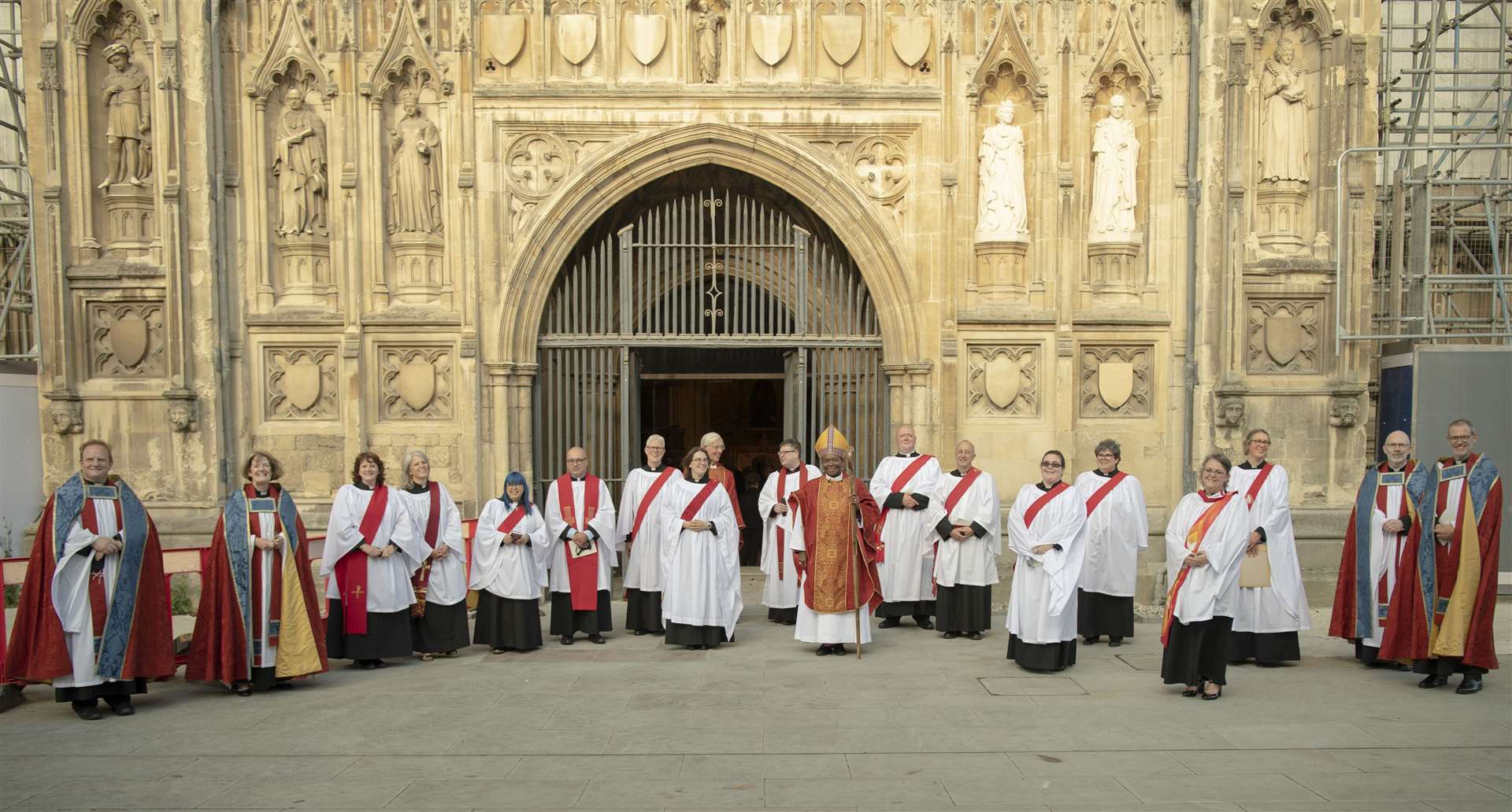 The Rt Revd Rose Hudson-Wilkin, Bishop of Dover, ordained 10 new priests and 11 new deacons at services in Folkestone and Canterbury. Picture: Diocese of Canterbury