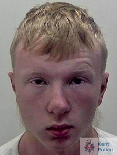 George Paton, from Bromley, was one of three men who stole cars and vans during night-time burglaries before boasting of their exploits on social media. Picture: Kent Police
