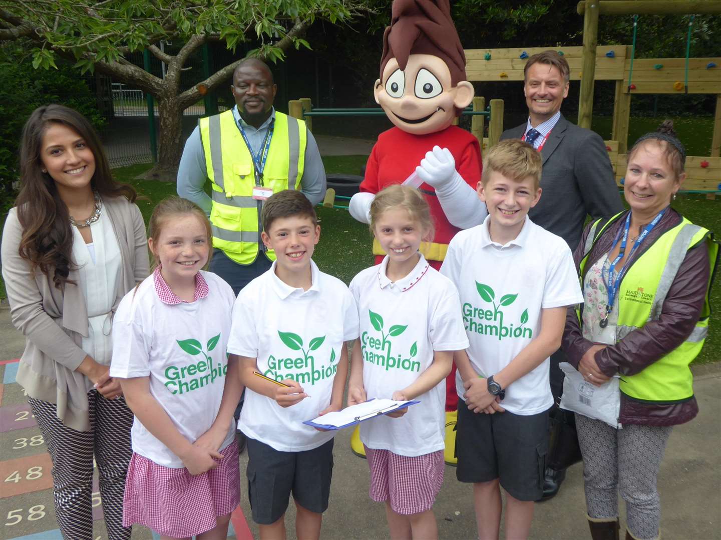 St John’s C of E Primary is the first school to sign up to Maidstone Borough Council's Clean Air for Schools campaign. (2495586)