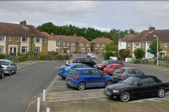 The stabbing happened in Elm Grove, Sittingbourne. Picture: Google Street View
