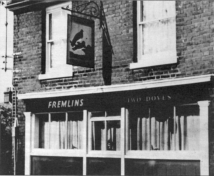 The Two Doves in 1965. Picture: Edward Wilmot/dover-kent.com