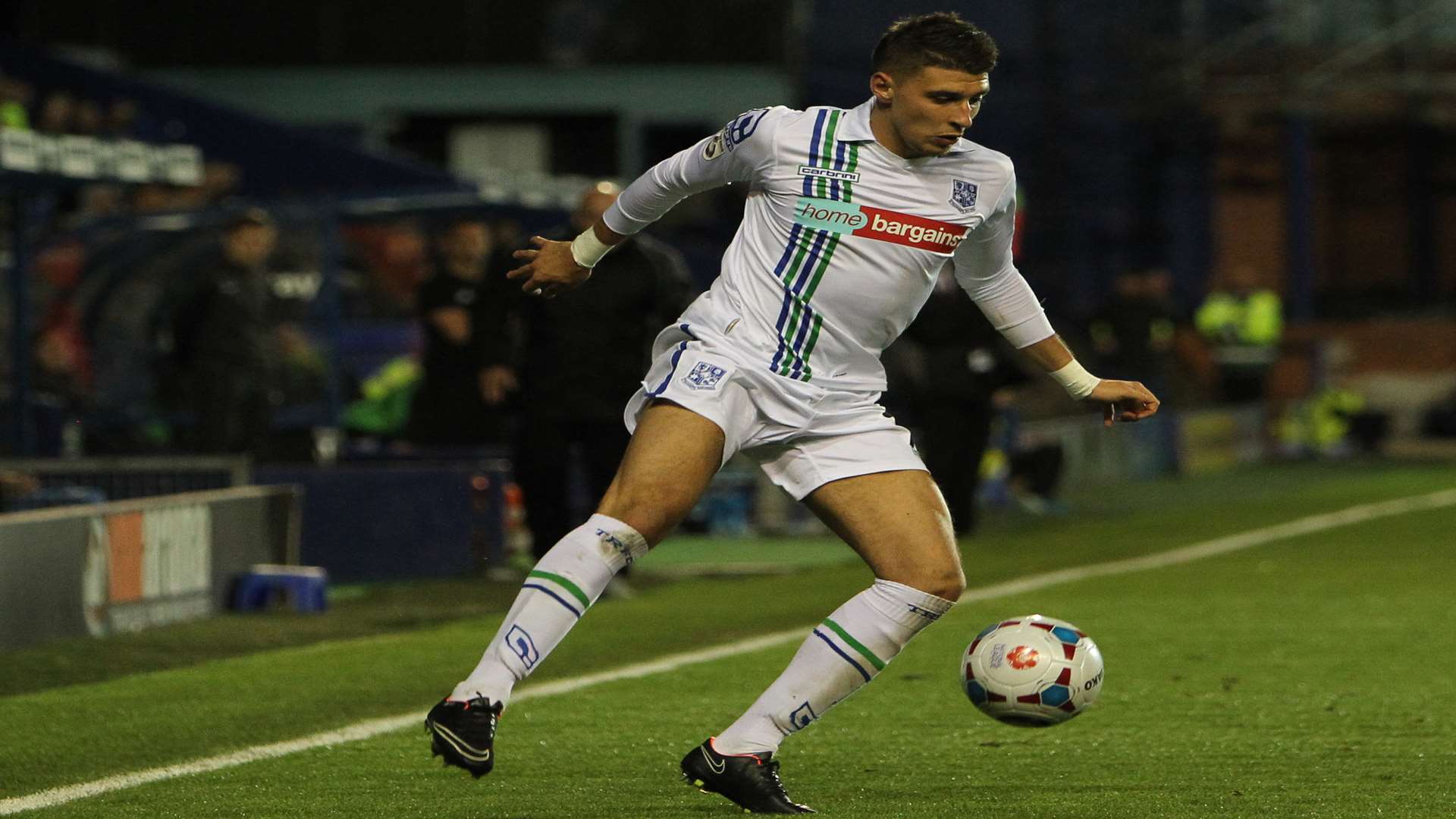 Tranmere's former Dover winger Adam Mekki. Picture: Richard Ault/Tranmere Rovers FC