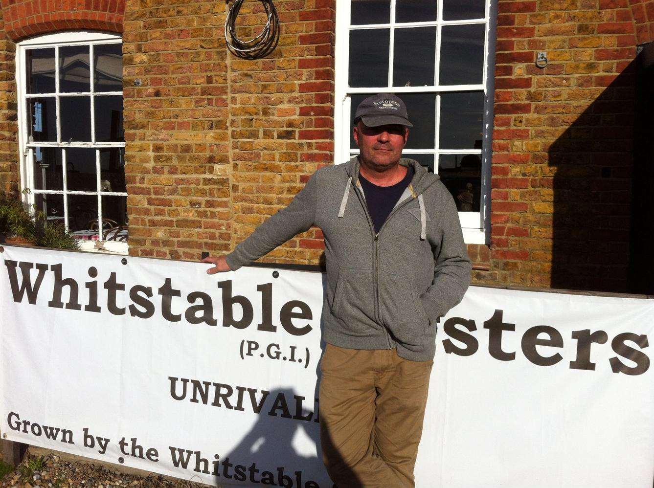 Richard Green from the Whitstable Oyster Company