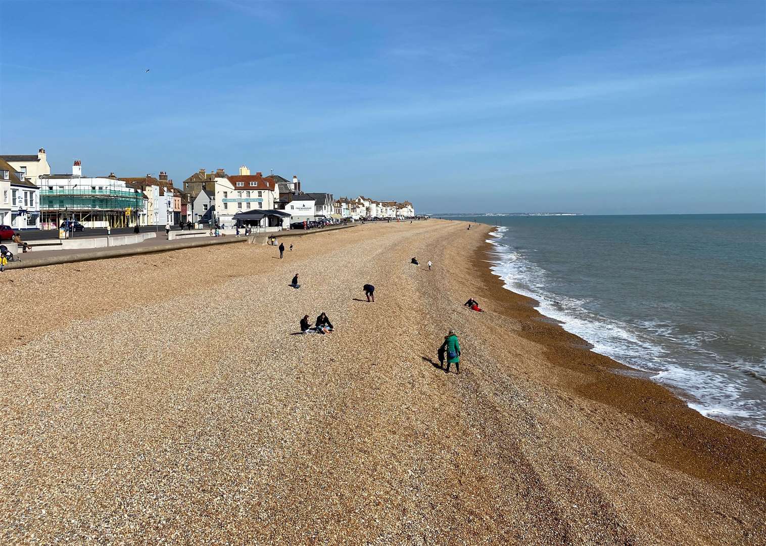 Deal beach will be reinforced after a £500,000 grant from the Environment Agency was approved