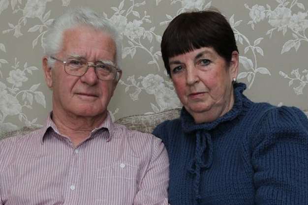 Brian and Jeanne Clark have been fighting to keep A-block open at Medway Maritime Hospital