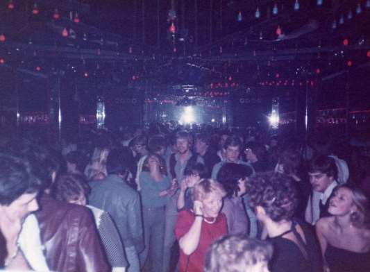 Warehouse in the 1980s. Picture: Mick Clark