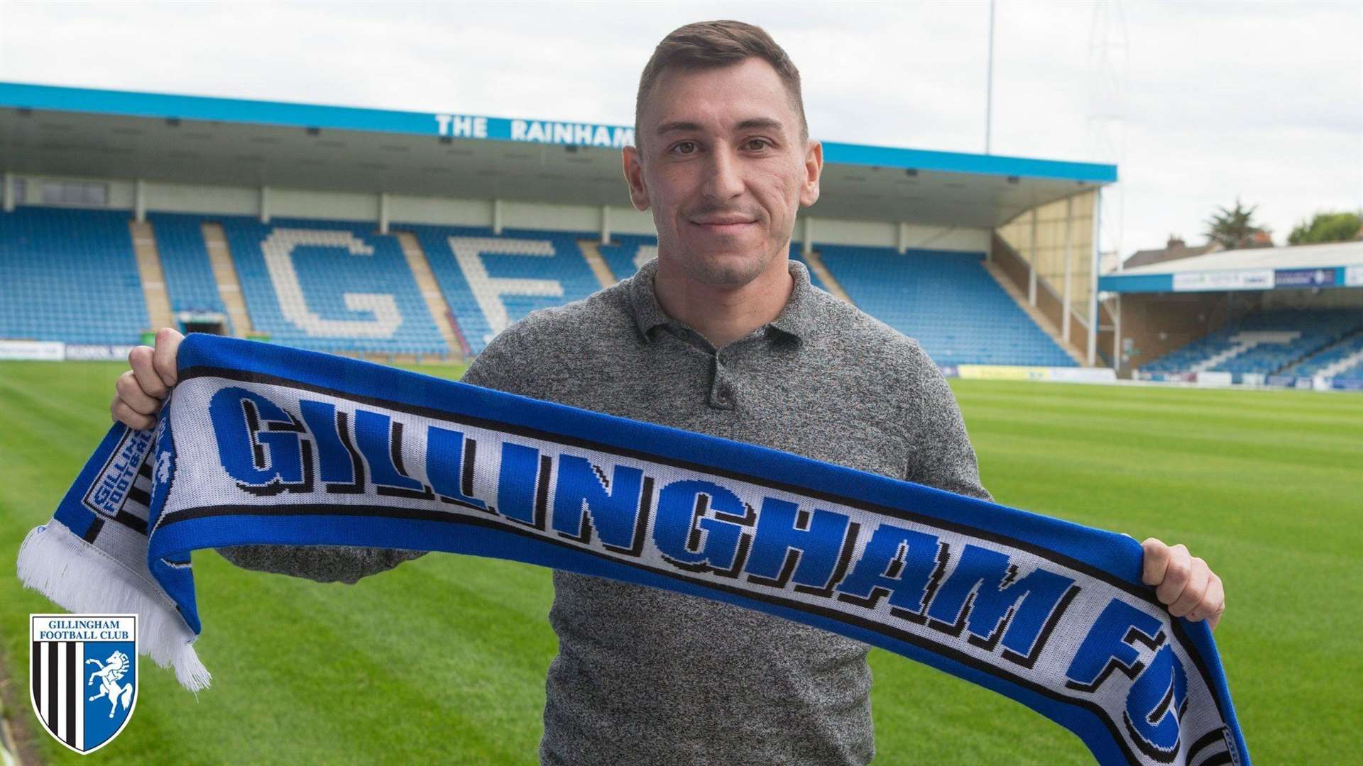 Nathan Thomas was announced as Gillingham's eighth new signing on July 1 Picture: Gillingham FC