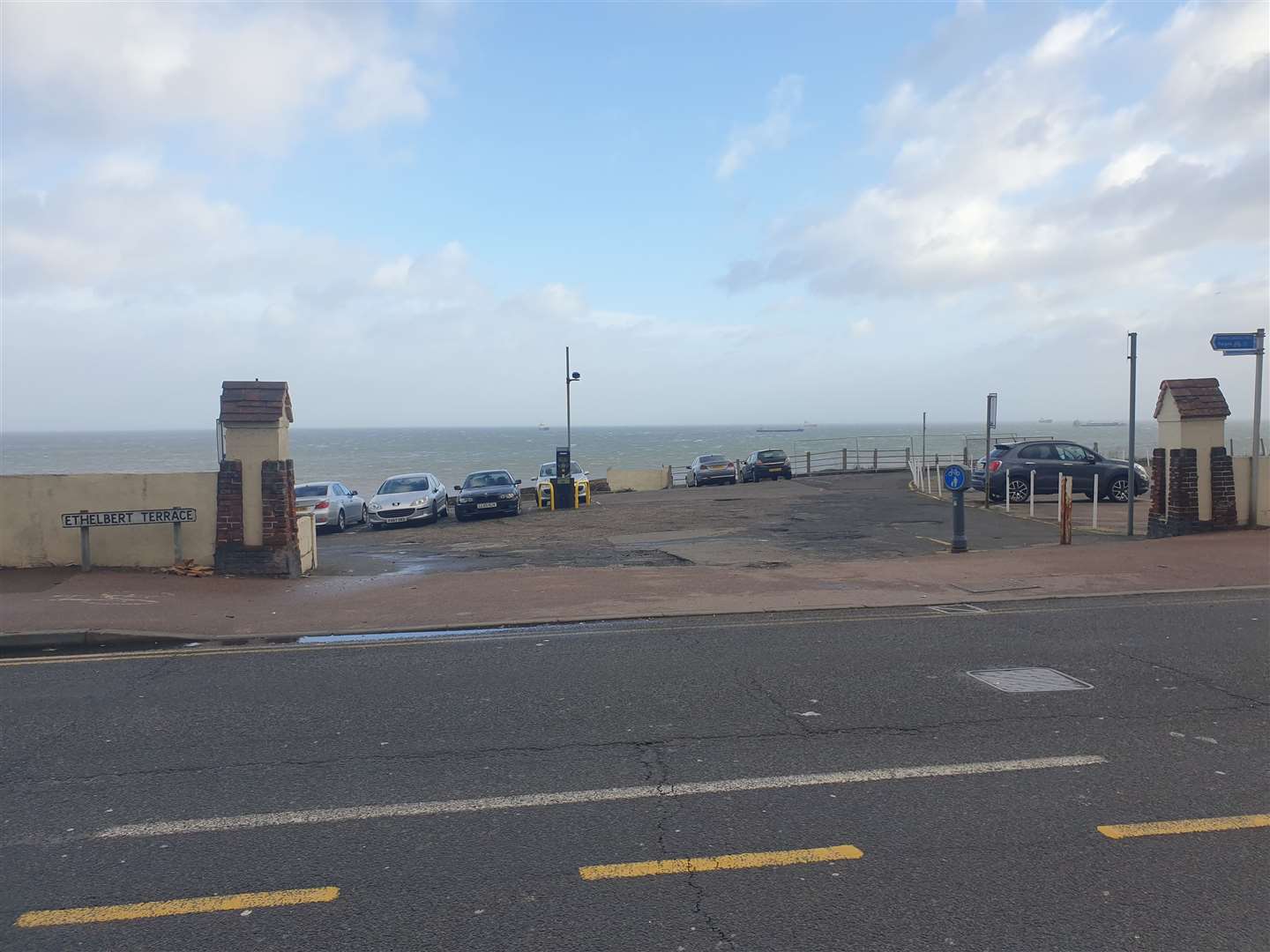 The Lido car park in Margate