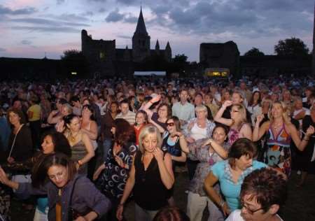 Thousands flock to the event at Rochester.