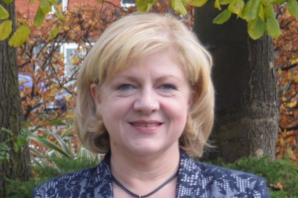 Pilgrims Hospice chief executive Cate Russell