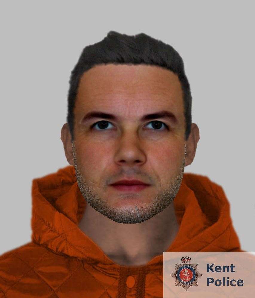 Police want to speak to this man in relation to a suspicious incident in Ashford. Picture: Kent Police