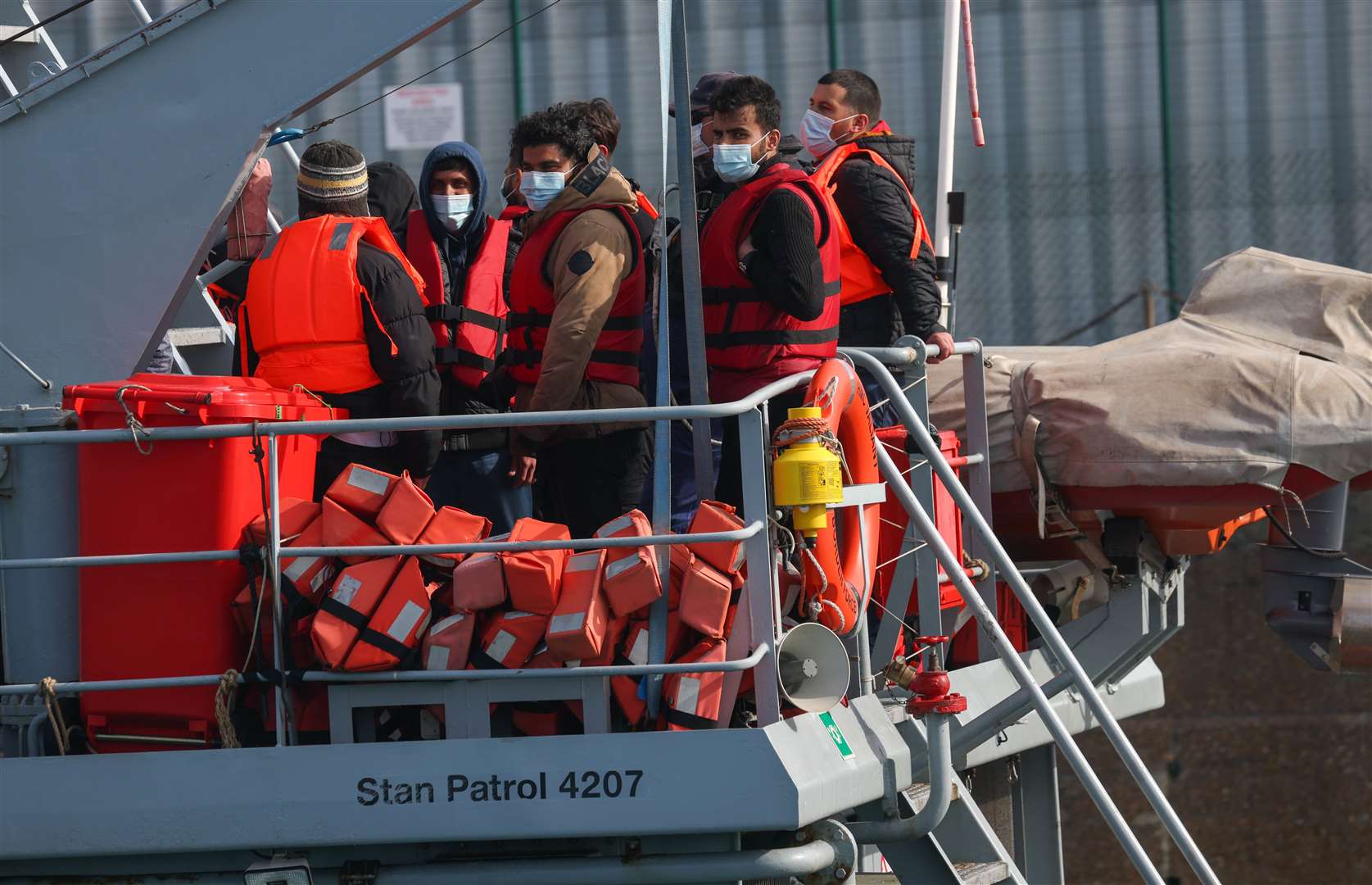 Migrants continue to arrive in Dover. Photo: Stock