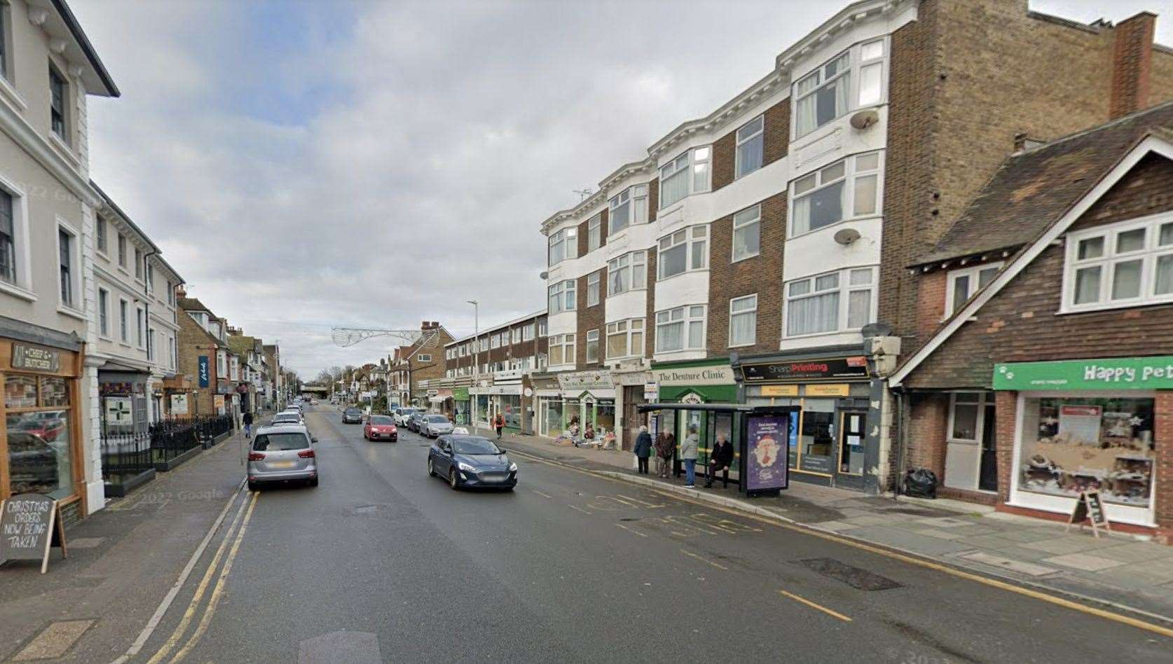 850 homes in Broadstairs have suffered an unexpected power cut this morning. Picture: Google