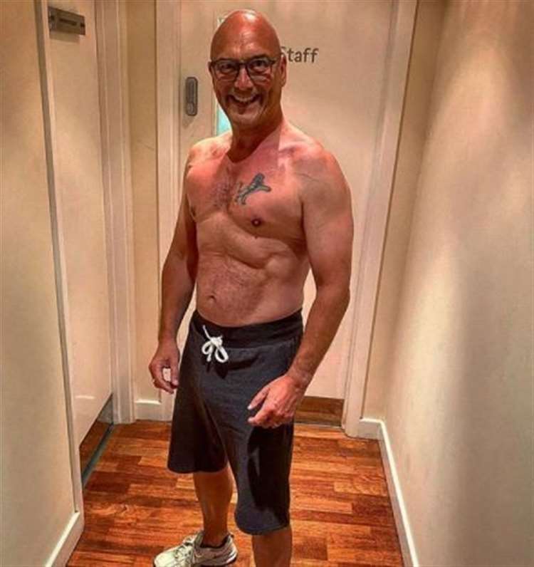 Gregg Wallace said he is in the shape of his life. Picture: @greggawallace