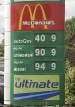 Prices at filling stations have been rising steeply in recent days