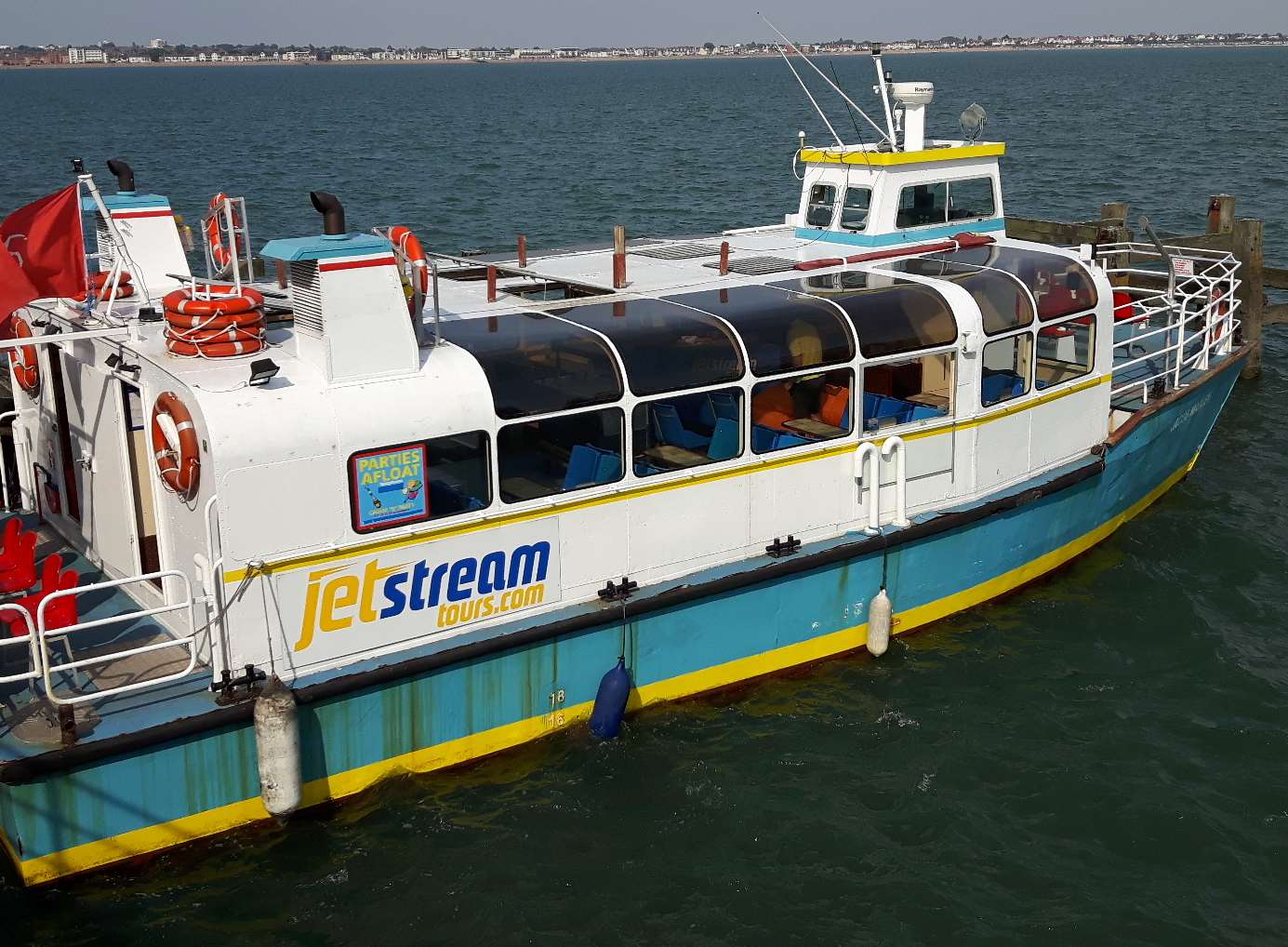 The Jetstream ferry which made the link between Sheppey and Southend
