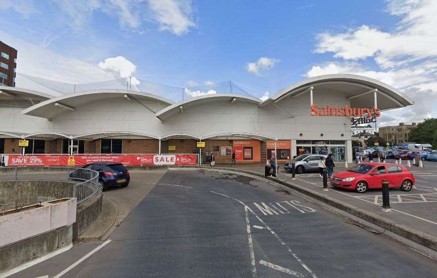 The land is owned by Sainsbury's in Romney Place. Picture: Google