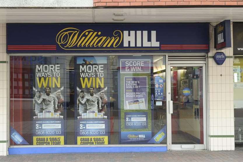 Deeming attacked William Hill in Chatham