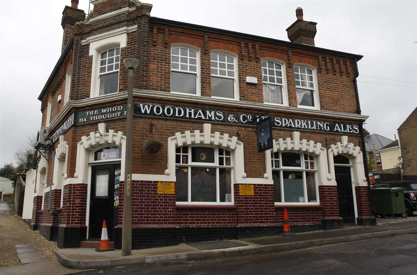 Mr Jerwood was attacked in the pub in Baker Street, Rochester. Picture: Peter Still