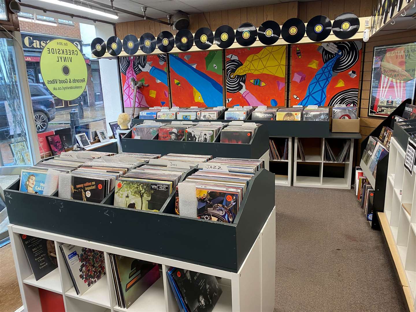 Creekside Vinyl will remain open until a new owner is found