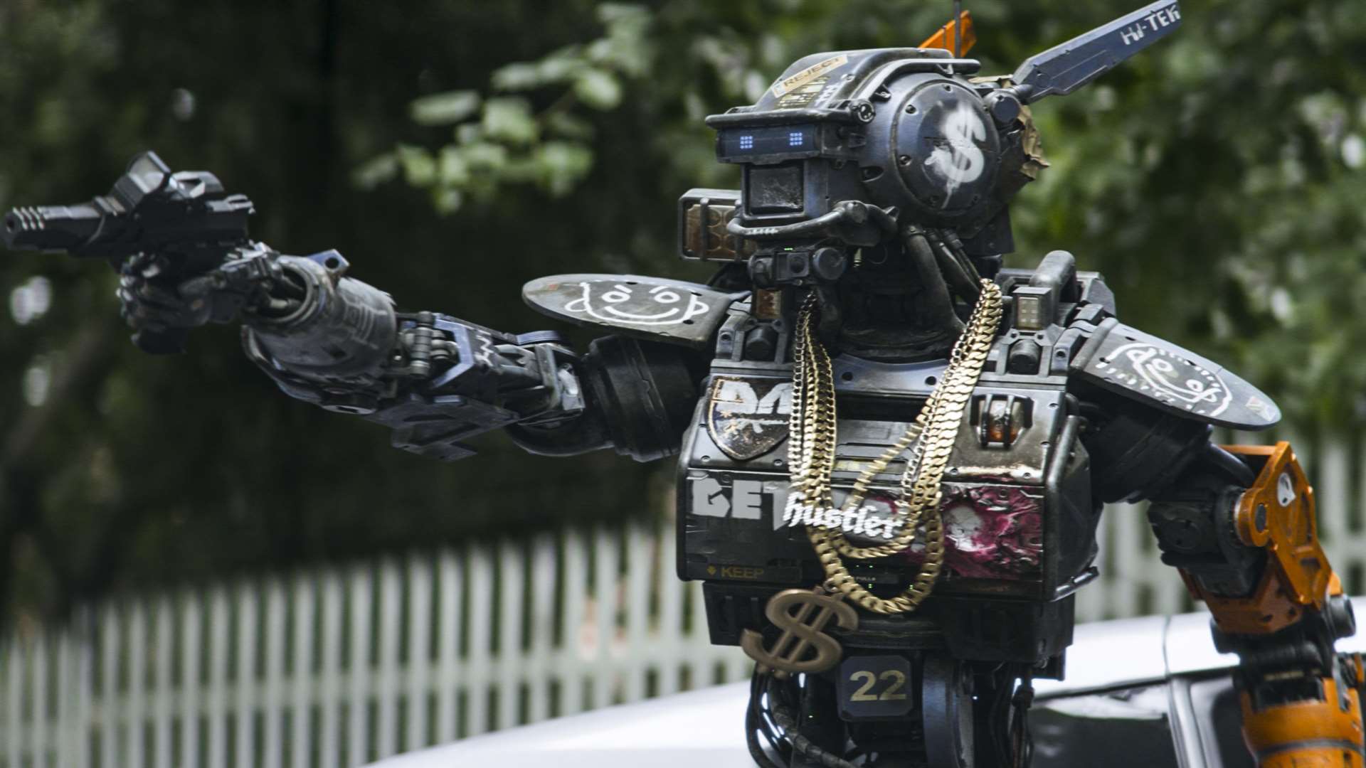 Chappie. Picture: PA Photo/Columbia Pictures/Sony