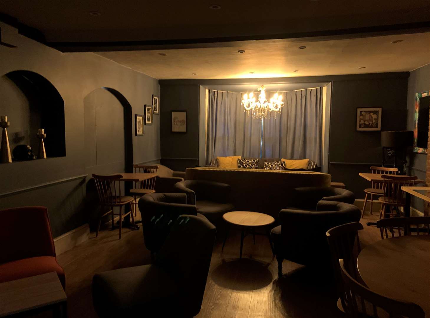 The moody speakeasy at No 4 in Wye