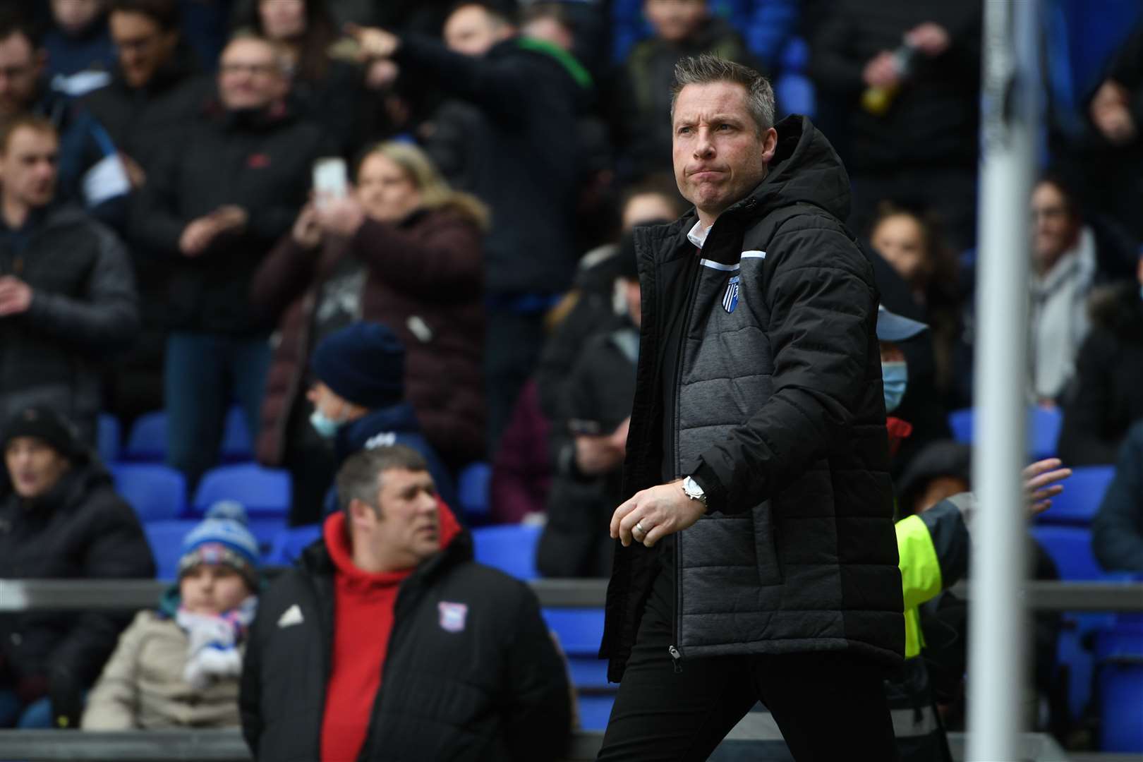 Gillingham manager Neil Harris had hoped to add extra attacking options Picture: Barry Goodwin