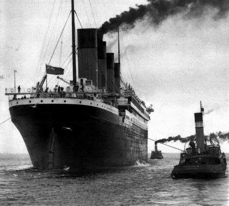 Titanic departure