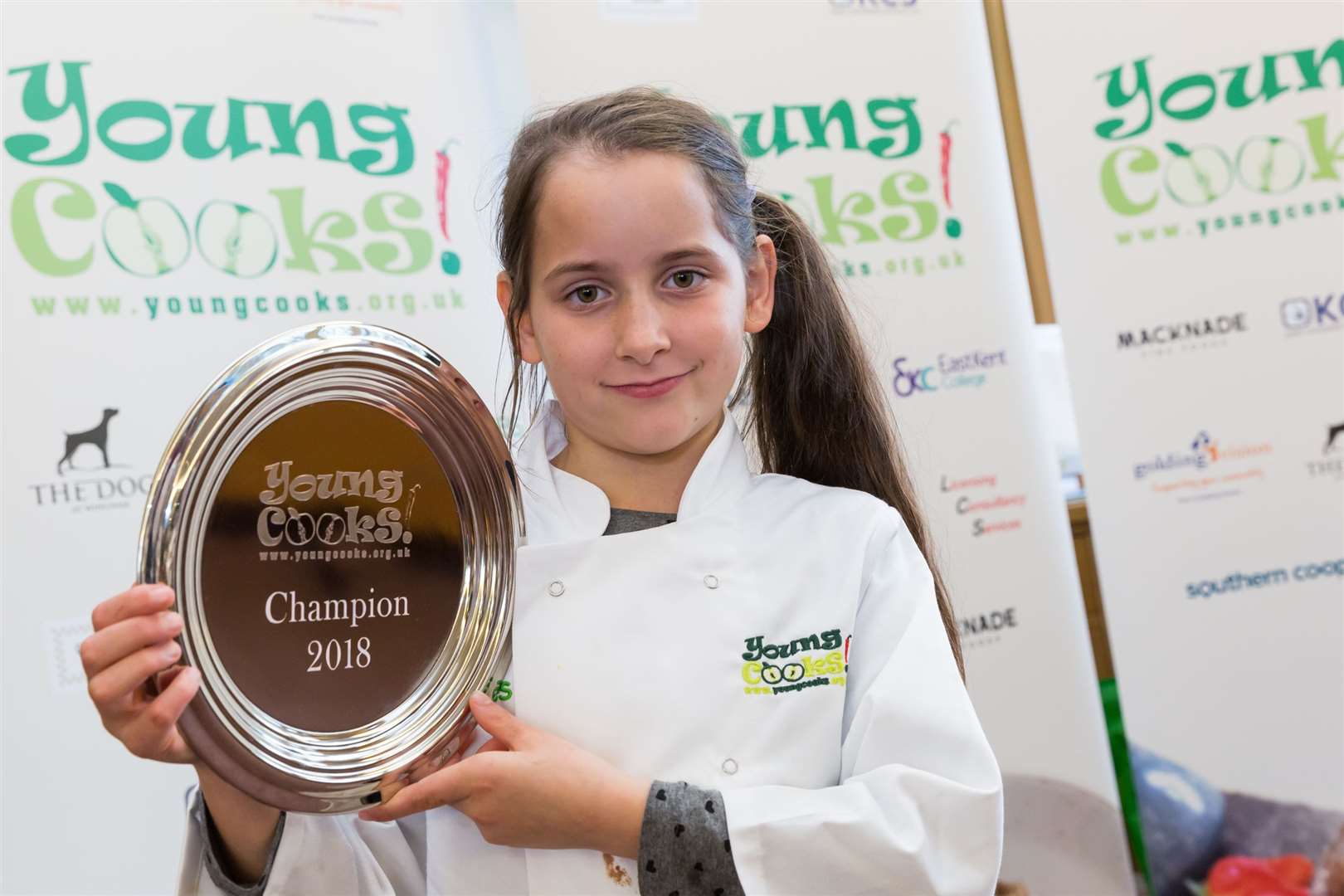 2018 overall Young Cooks champion Boglar Bote Godri of St Nicholas Primary School in New Romney