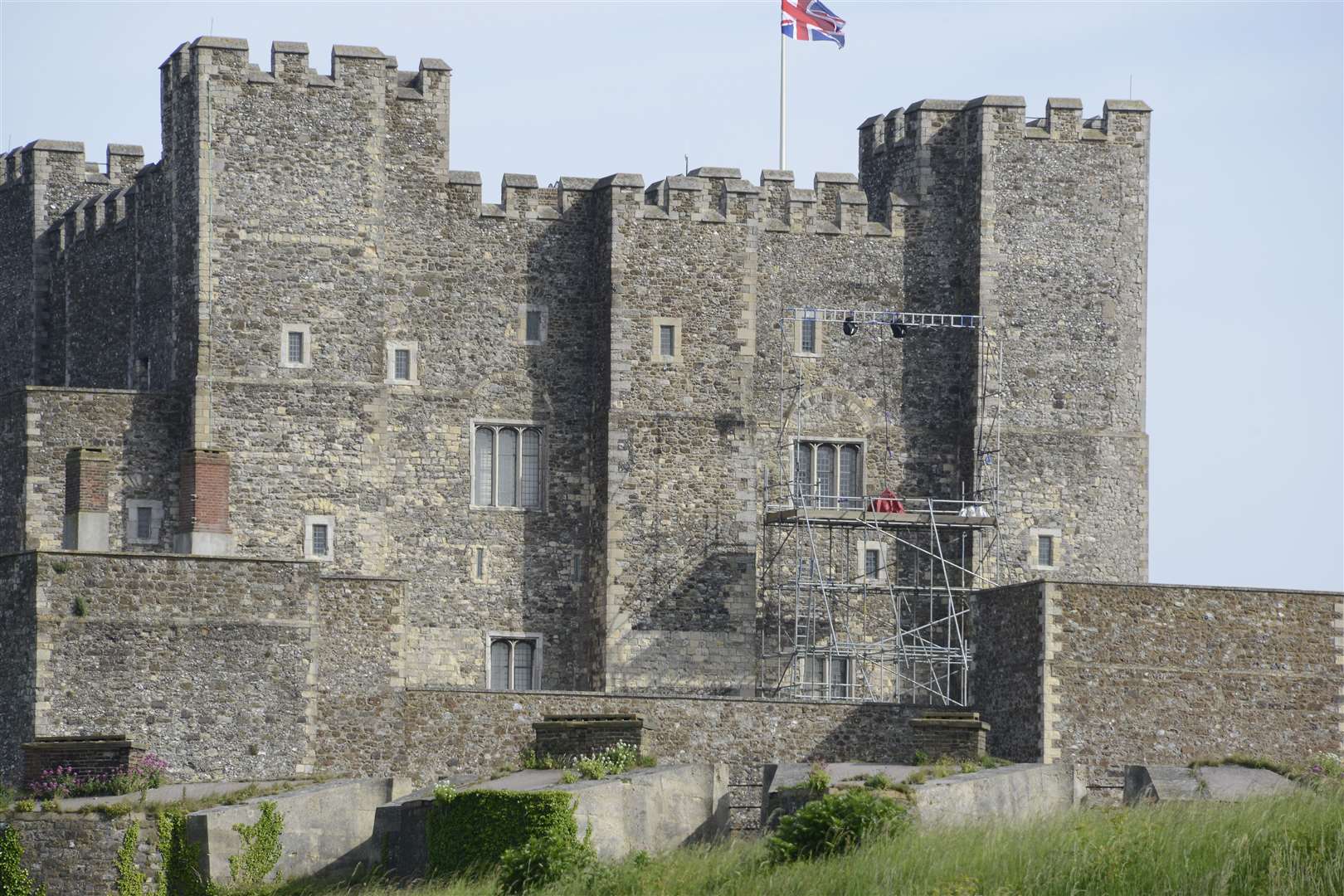 Dover Castle was used as a location for The Avengers: Age of Ultron movie. Picture: Paul Amos