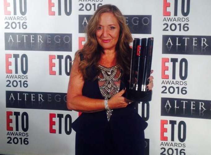 Tracey Whitmore was named best shop manager at the ETO awards in 2016