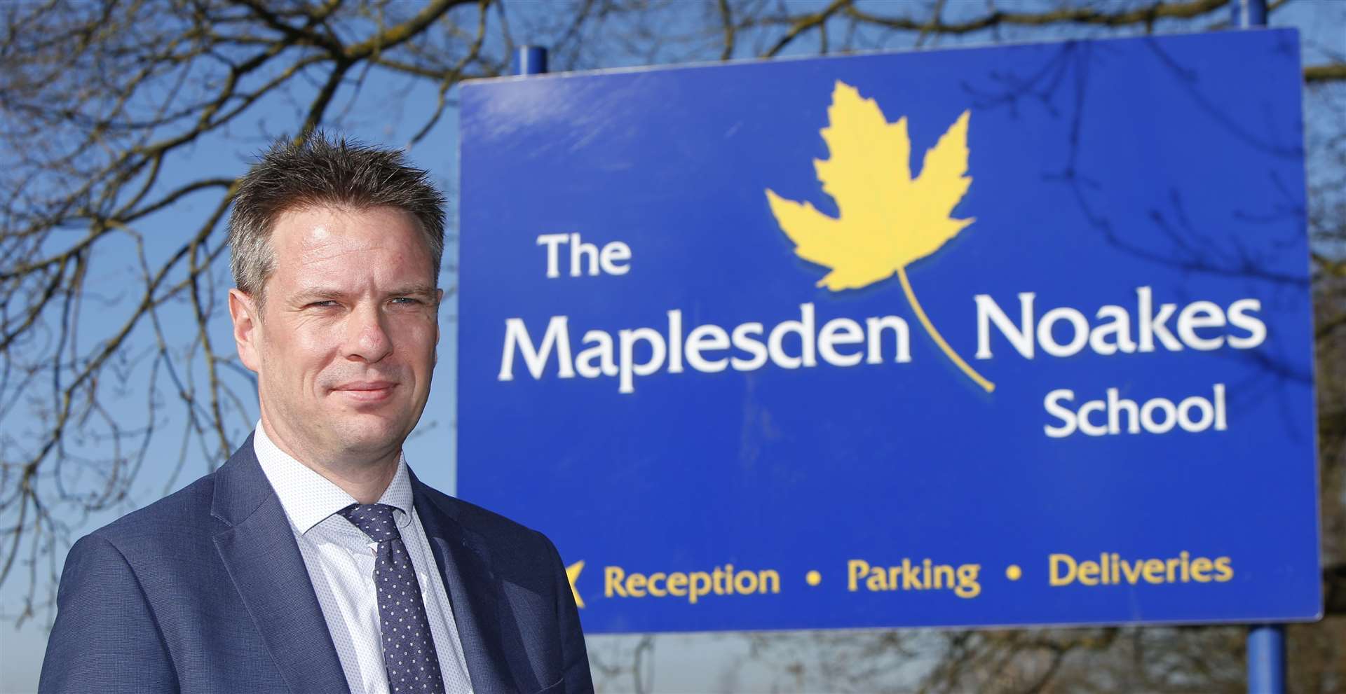 Headteacher Richard Owen from Maplesden Noakes School. Picture: Andy Jones