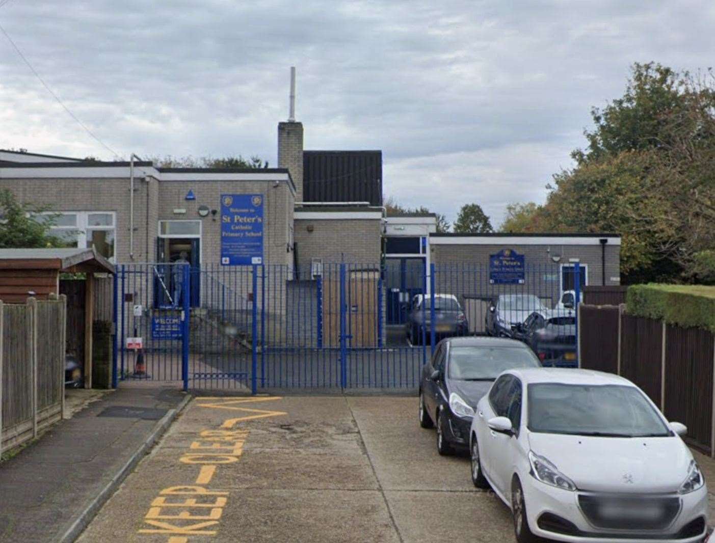 St Peter’s Catholic Primary School in Sittingbourne, has been rated as Good by Ofsted. Picture: Google Maps