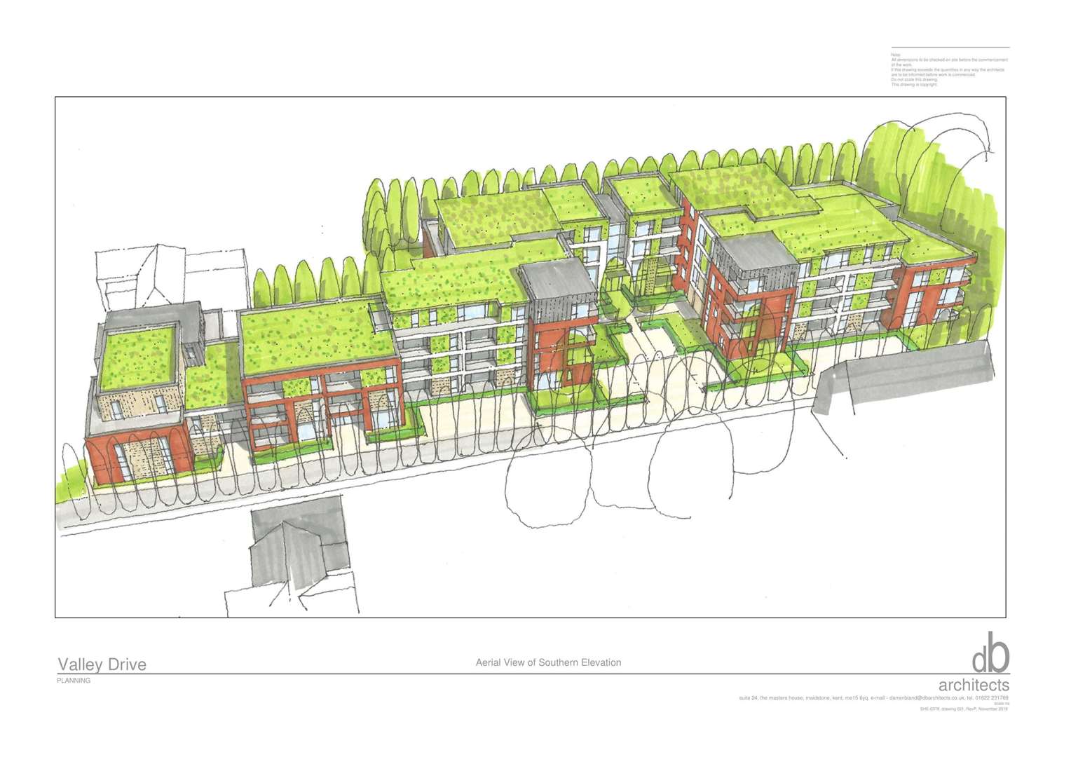 Artists impressions for possible apartments at Cobham Lodge, in Valley Drive, Gravesend (15563553)